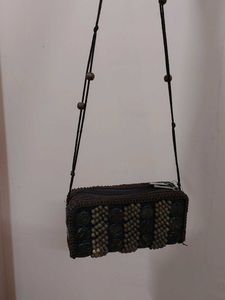 Boho Beaded Clutch/Sling Bag