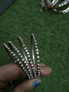 Stone Bangle Set