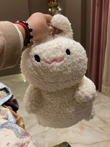 Fluffy Bunny Crossbody Bag