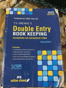 T.S. Grewal's Double Entry Book Keeping Vol I