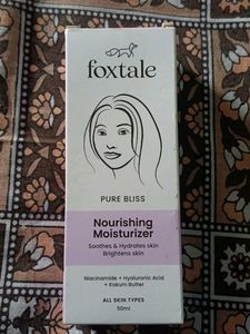 Foxtale Pure Bliss Nourishing Moisturizer