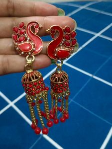 Red New Earrings