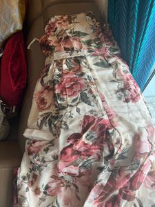 Further Slashed New I Floral Halter Neck Jum