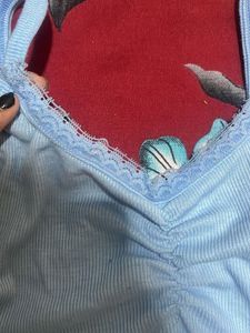 Blue Cami Top