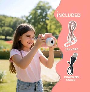 Pink Digital Camera for Kids