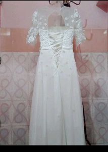 Beautiful White Bridal Lehenga