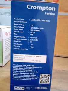 Crompton Backup LED Bulb