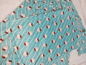 Cute Hello Kitty Pajama Set