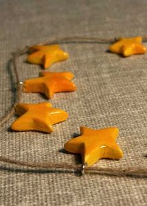 Clay Stars Hanging Room Decor ⭐