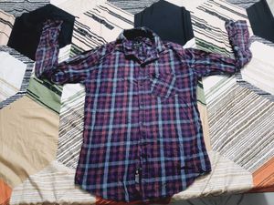 Men's Plaid Long Sleeve Shirt