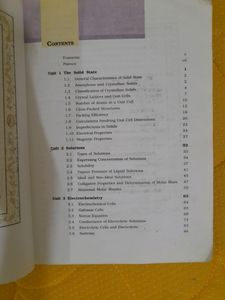 Chemistry class 12 Part 1 Book
