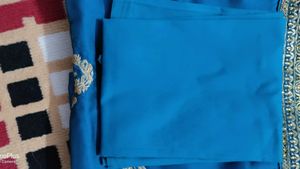 Blue Saree