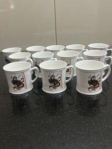 New-Set of 12 Coffee Mugs