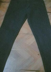 Dark silver jeans