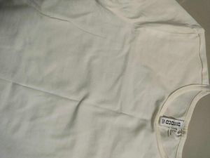 Basic White Cropped T-Shirt