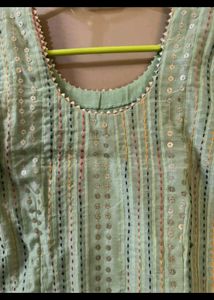 Beautiful Sequined Kurta(complete new)