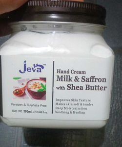 Jeva Hand Cream Milk & Saffron