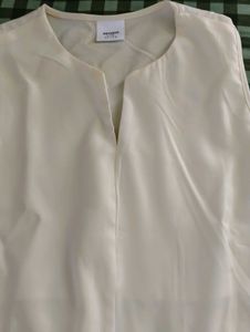 SALE❗Simple Sleeveless Cream Top