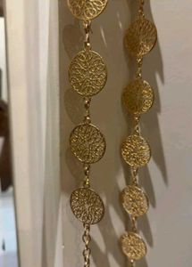 Elegant Gold Chain Belt