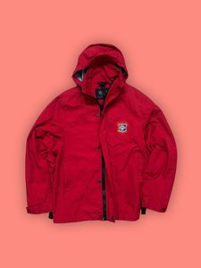 Men's Red Hooded Jacket