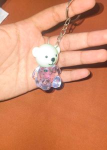 Cute Teddy Bear Keychain Charm not used