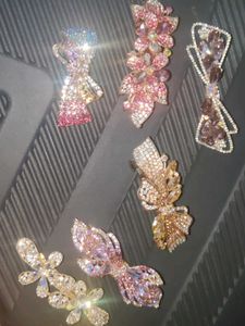 Sparkling Hair Clips Set (Combo of 6)