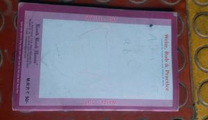Write And Rub Practice Book Kids