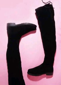 Black Over-the-Knee Boots