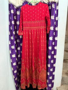 Beautiful Red Ethnic Gown