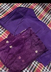 Embellished Purple Kurta
