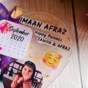 Personalized Photo Heart Showpiece