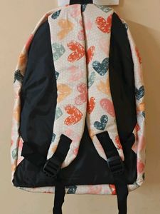 Cute Heart Print Backpack