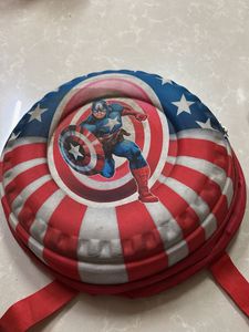 Captain America Round Backpack