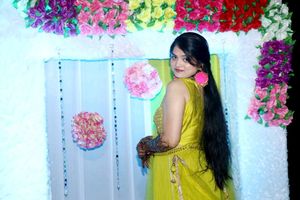 Stunning Lime Green Lehenga Choli