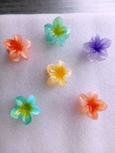 New Set of 6 Flower Hair Clips if