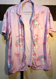 Cute Pink Korean Nightsuit