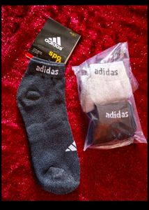 3 Pairs One Pack Adidas Socks