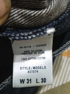 Guess Jeans Laredo Blue Denim Pants
