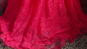 Red Ethnic Gown