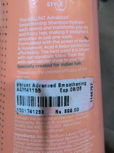 BBLUNT Smoothing Shampoo