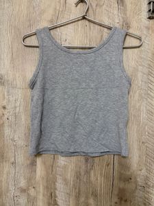 Grey "Everything Will Be Fine" Tank Top