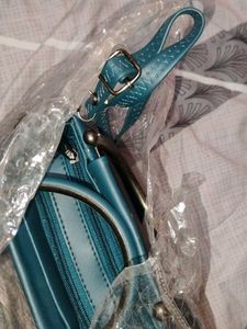 Stylish Teal Handbag