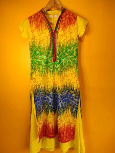 Two Layerd Branded Kurti..