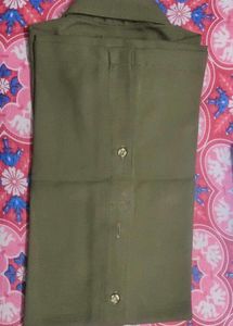 Olive Green Formal Shirt