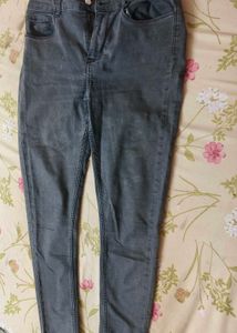Grey Skinny Fit Jeans