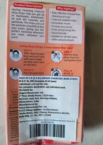 Cleansing Charcoal Nose Strips, New, Packed With T