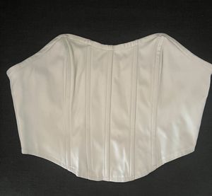 Chic White Corset Top