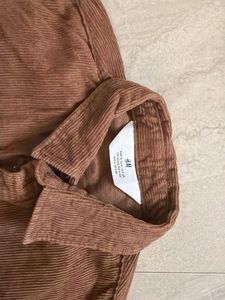 kid’s Brown Corduroy Shirt