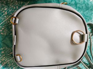 Pastel Green Backpack Cum Sling bag