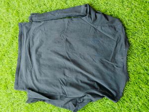 Negative Branded Black Full Sleeves Active Wear